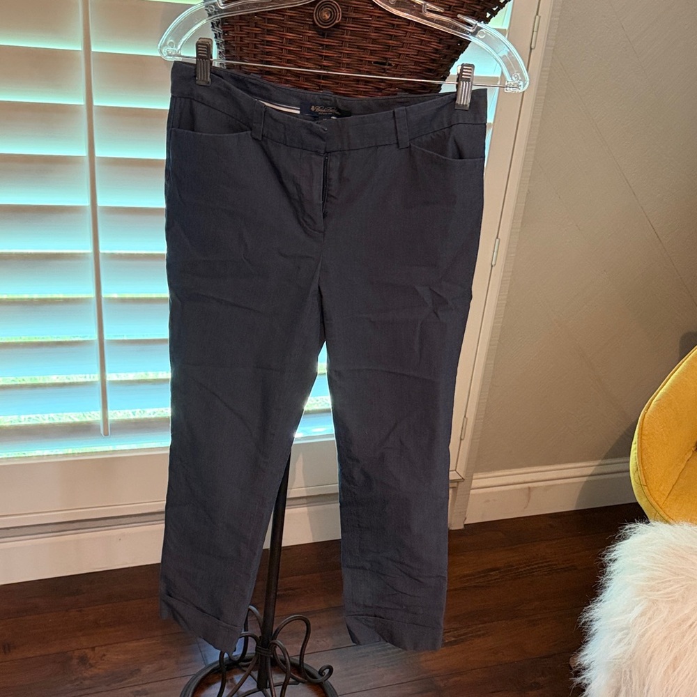 Brooks Brothers Navy Ankle Pants